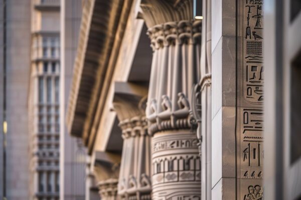 Oude Egyptische bouwstijlen die nog steeds inspireren